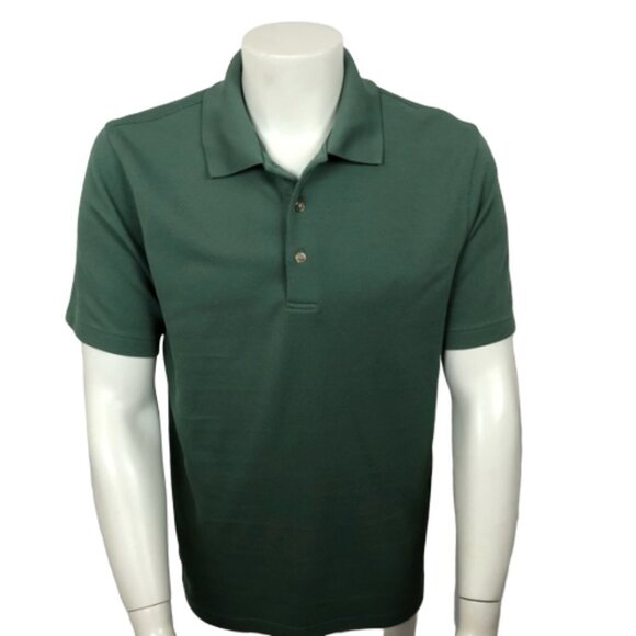 GRAND SLAM PERFORMANCE Mens Golf PoloShirt L Green - Picture 1 of 8